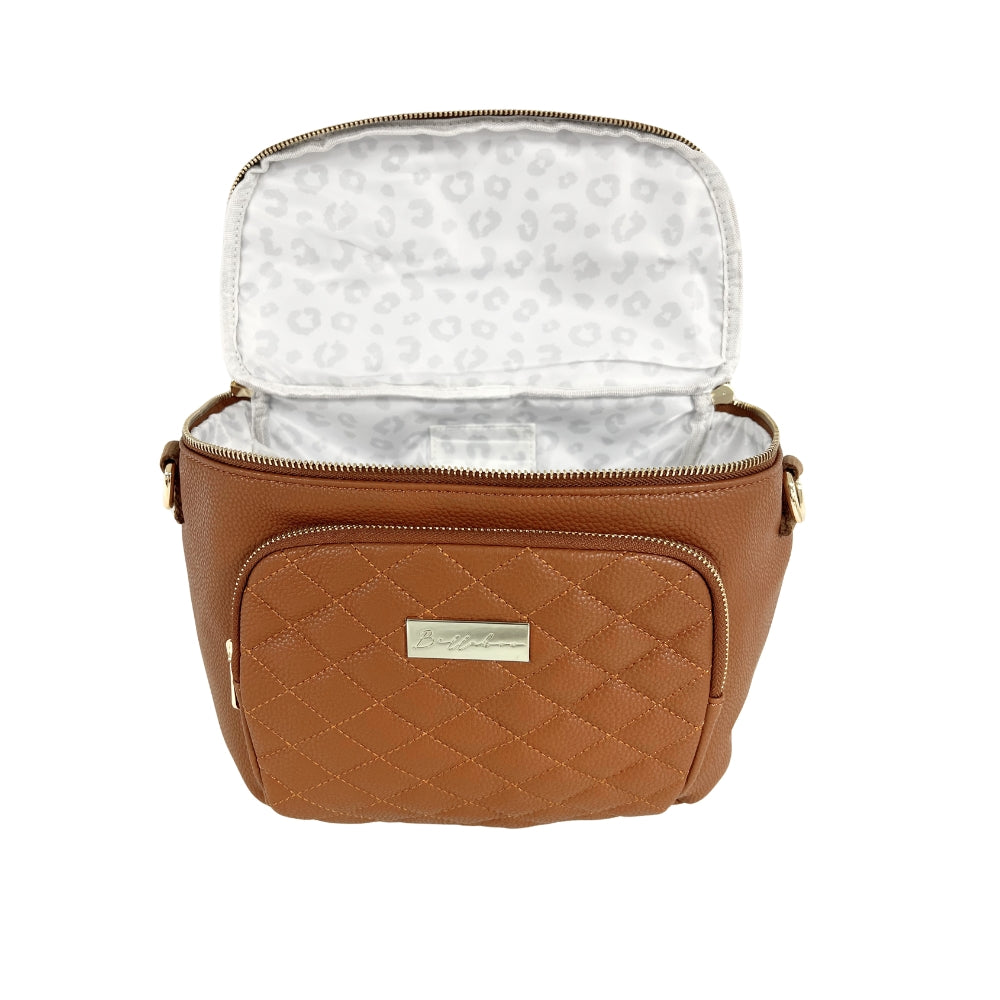 Crossbody Sling Bag - Tan