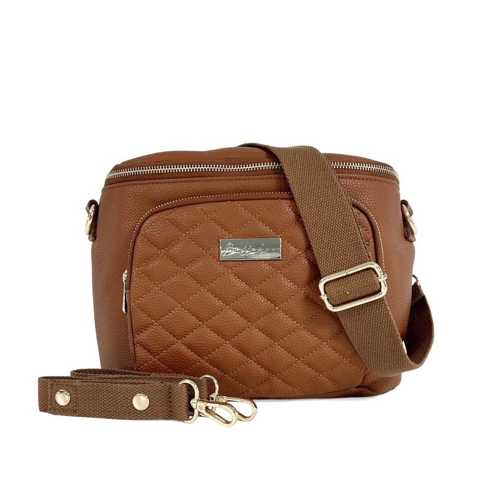 Crossbody Sling Bag - Tan