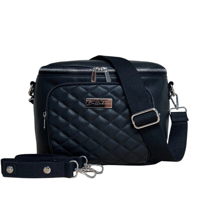 Mabel Baby Changing Bag & Sling Bag Set In Onyx