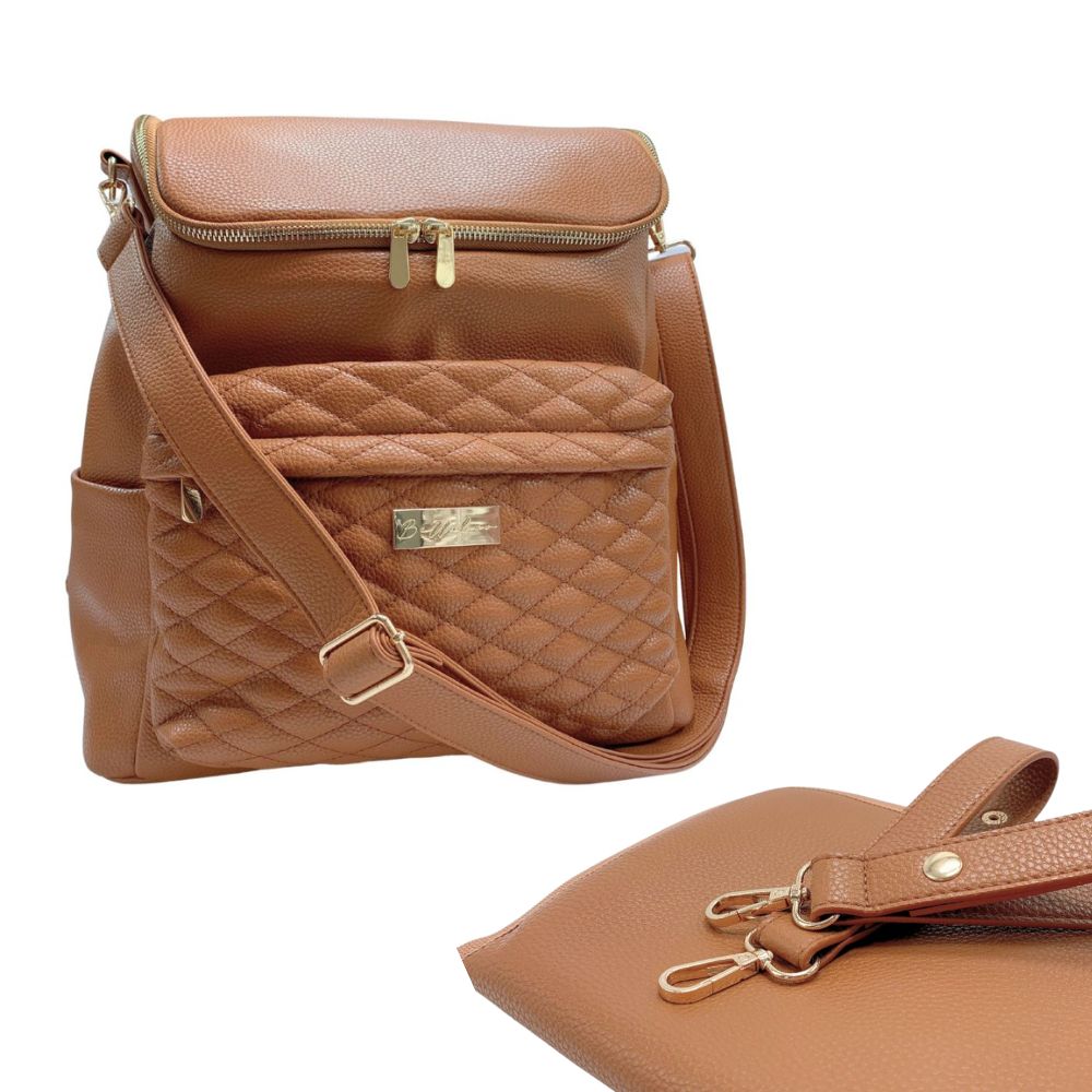 Black and tan deals changing bag