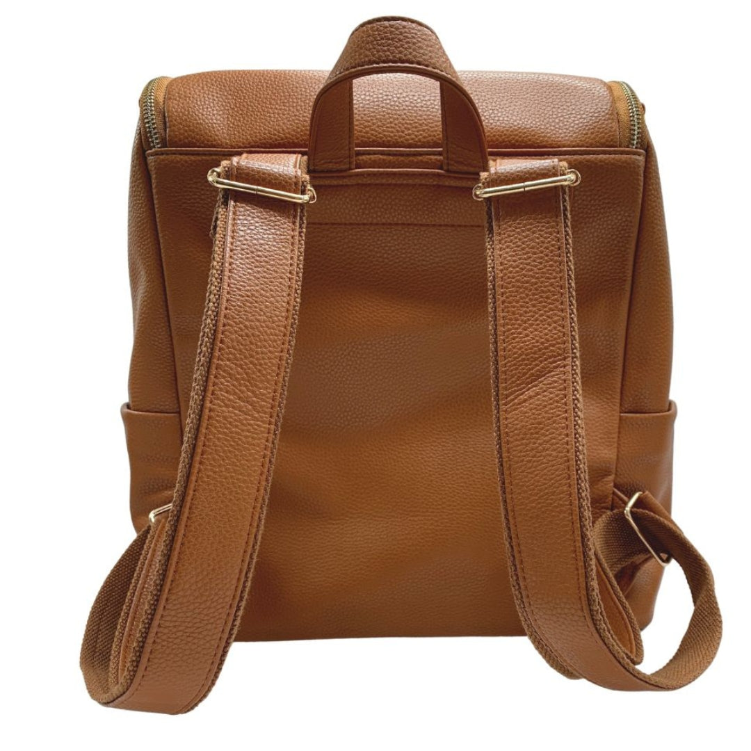 Mabel Baby Changing Bag & Sling Bag Set In Tan