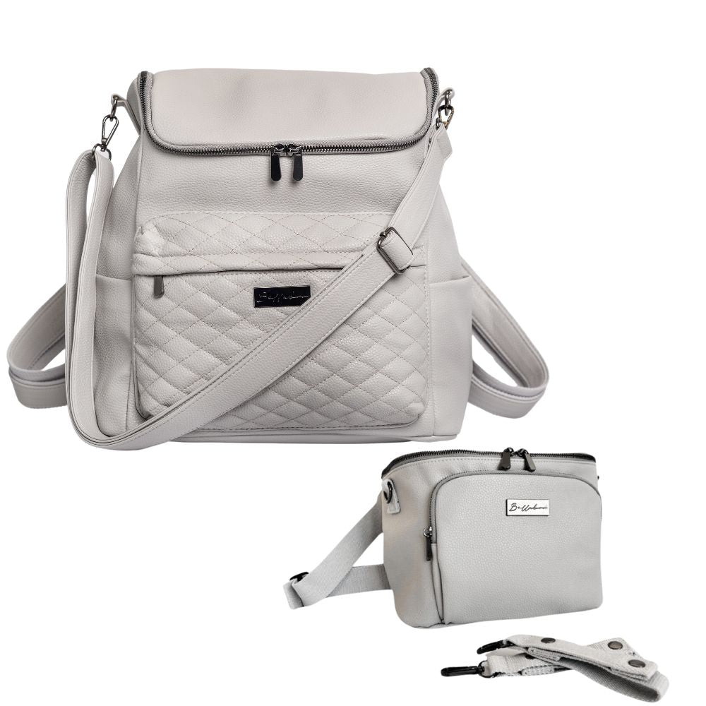 Mabel Baby Changing Bag & Caddy Set Clouds
