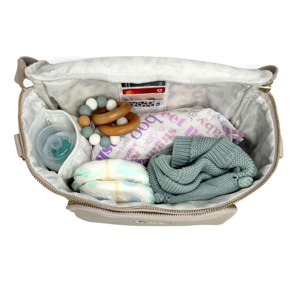 Mabel Baby Changing Bag & Sling Set In Mocha