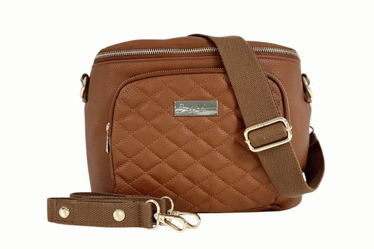 Crossbody Sling Bag - Tan