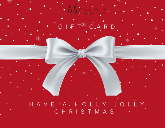 Bellaboo Gift Card Happy Christmas