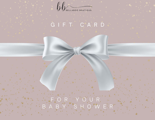Bellaboo Gift Card Baby Shower