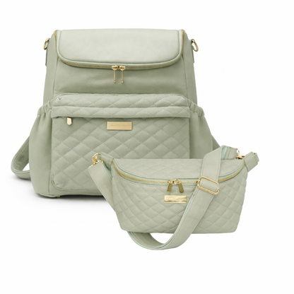 Mabel Baby Bag & Harper Sage