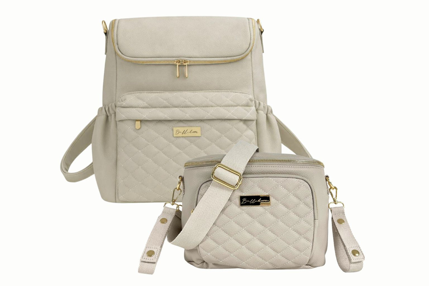 Mabel Baby Changing Bag & Sling Set In Mocha - Arriving Early March