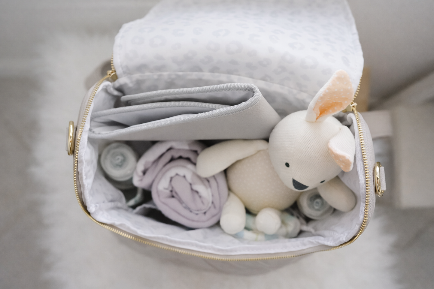 Mabel Baby Changing Bag ~ Mocha - Arriving Early March