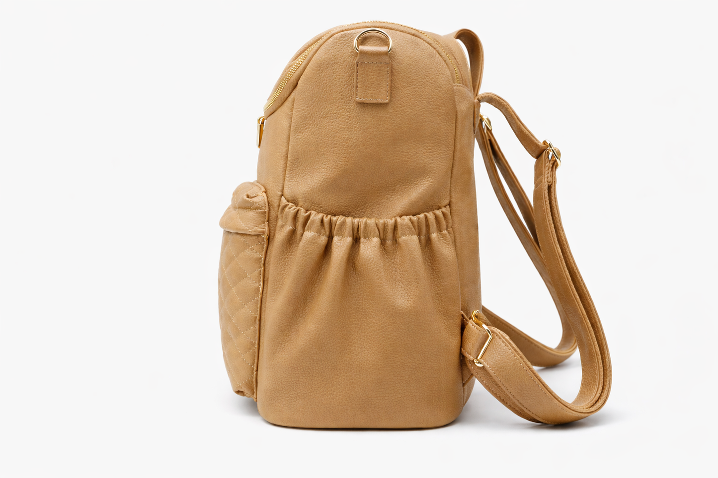 Mabel Baby Changing Bag & Sling Bag Set In Latte