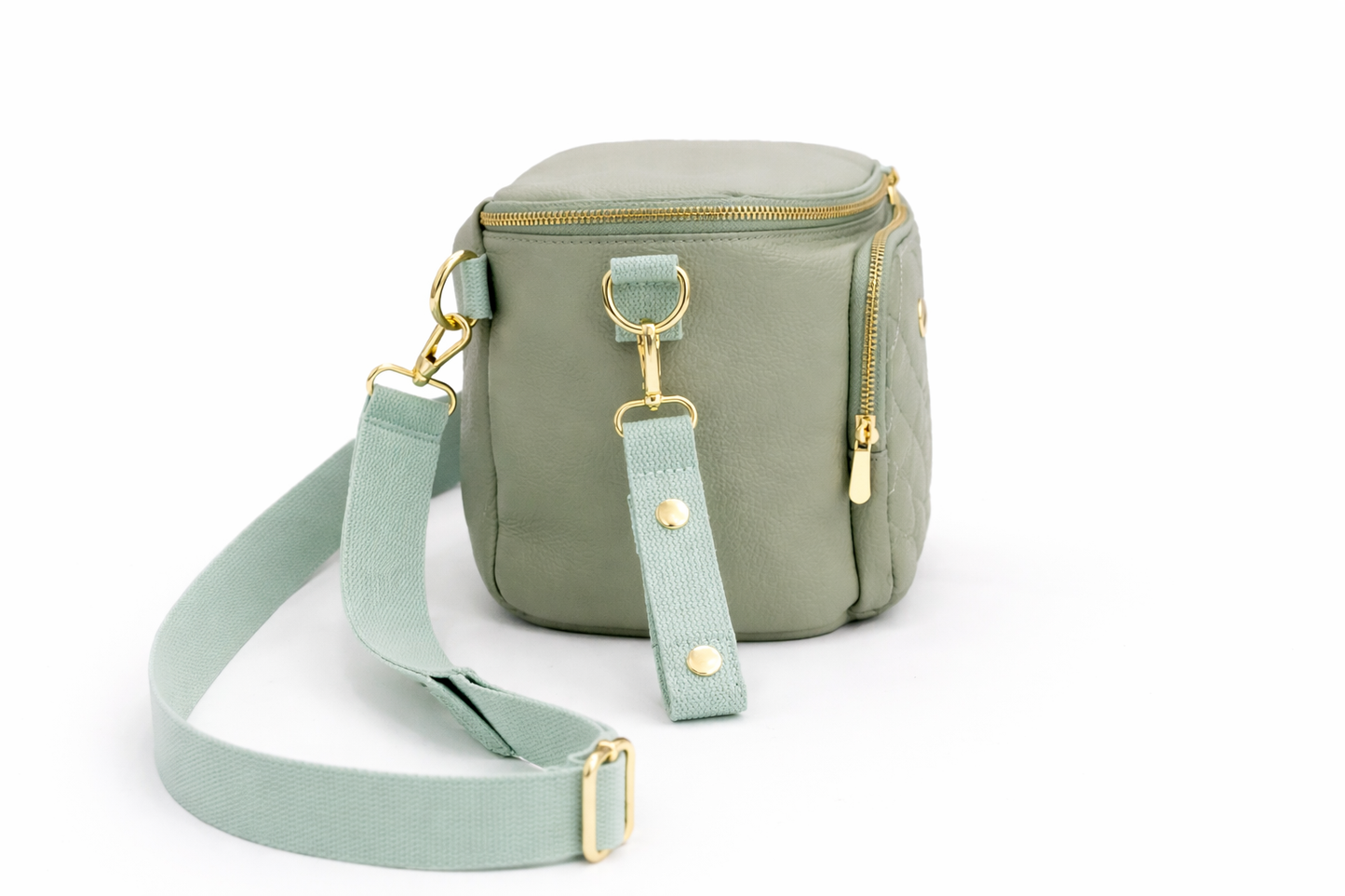 Mabel Baby Changing Bag & Sling Set In Sage - Arriving Early March