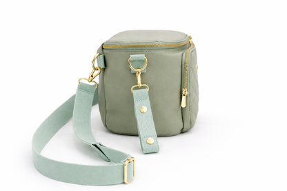 Mabel Baby Changing Bag & Sling Set In Sage - Arriving Early March