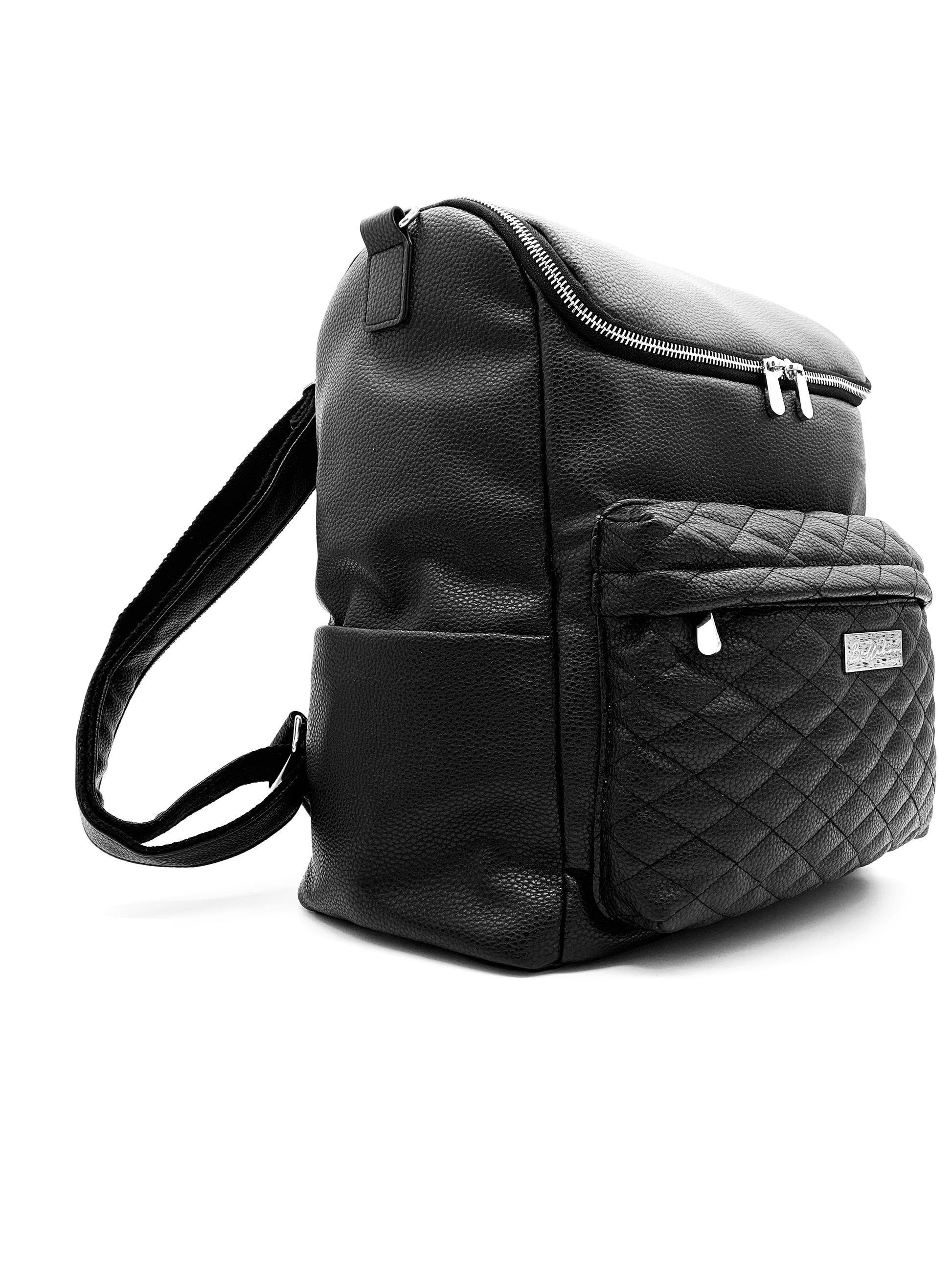 Mabel Baby Changing Bag Sling Bag Set In Onyx – Bellaboo Boutique