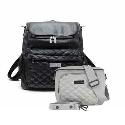 Mabel Baby Changing Bag Onyx & Sling Clouds